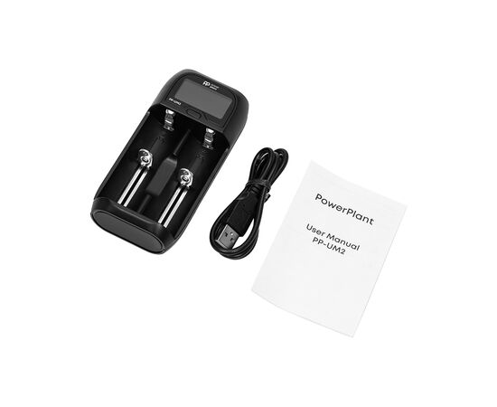 Зарядное устройство для аккумуляторов PowerPlant PP-UM2 (Ni-Mh, Ni-Cd, Li-ion, LiFePO4 / input DC 5V/2A) (AA620180), изображение 4 Зарядное устройство для аккумуляторов PowerPlant PP-UM2 (Ni-Mh, Ni-Cd, Li-ion, LiFePO4 / input DC 5V/2A) (AA620180), изображение 4