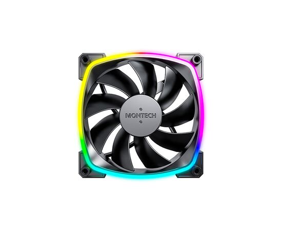 Кулер до корпусу MONTECH AX120 PWM BLACK, зображення 2 Кулер до корпусу MONTECH AX120 PWM BLACK, зображення 2