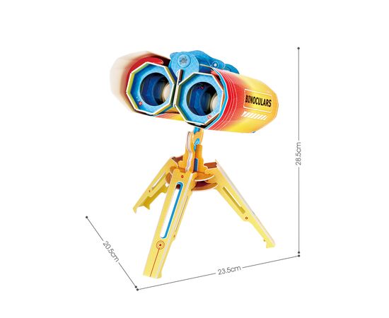 Пазл Cubic Fun Трехмерная головоломка-конструктор Stem Бинокль (DS1083h), изображение 2 Пазл Cubic Fun Трехмерная головоломка-конструктор Stem Бинокль (DS1083h), изображение 2