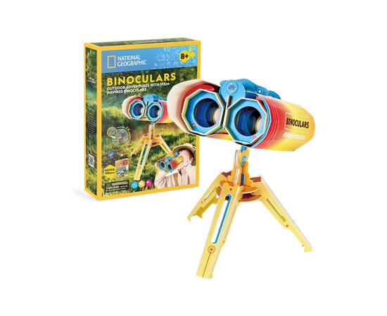 Пазл Cubic Fun Трехмерная головоломка-конструктор Stem Бинокль (DS1083h), изображение 4 Пазл Cubic Fun Трехмерная головоломка-конструктор Stem Бинокль (DS1083h), изображение 4