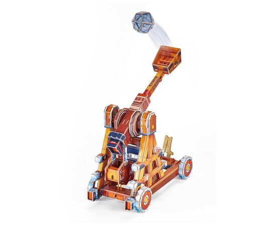 Пазл Cubic Fun Тривимірна головоломка-конструктор Stem Катапульта (DS1086h), зображення 3 Пазл Cubic Fun Тривимірна головоломка-конструктор Stem Катапульта (DS1086h), зображення 3