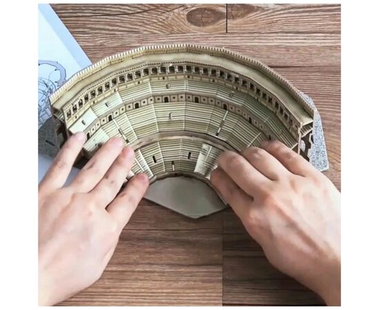 Пазл Cubic Fun Трехмерная головоломка-конструктор National Geographic Колизей (DS0976h), изображение 4 Пазл Cubic Fun Трехмерная головоломка-конструктор National Geographic Колизей (DS0976h), изображение 4