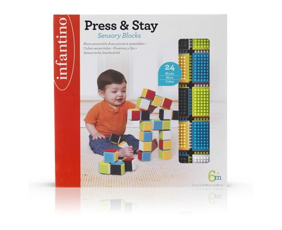 Развивающая игрушка Infantino Текстурные кубики (316051I), изображение 2