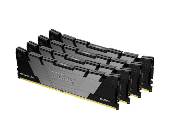 Модуль памяти для компьютера DDR4 128GB (4x32GB) 3200 MHz Fury Renegade Black Kingston Fury (ex.HyperX) (KF432C16RB2K4/128), изображение 2 Модуль памяти для компьютера DDR4 128GB (4x32GB) 3200 MHz Fury Renegade Black Kingston Fury (ex.HyperX) (KF432C16RB2K4/128), изображение 2