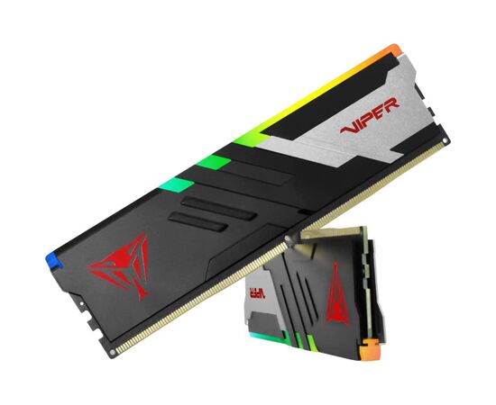 Модуль памяти для компьютера DDR5 32GB (2x16GB) 7000 MHz Viper Venom RGB Patriot (PVVR532G700C32K), изображение 6 Модуль памяти для компьютера DDR5 32GB (2x16GB) 7000 MHz Viper Venom RGB Patriot (PVVR532G700C32K), изображение 6