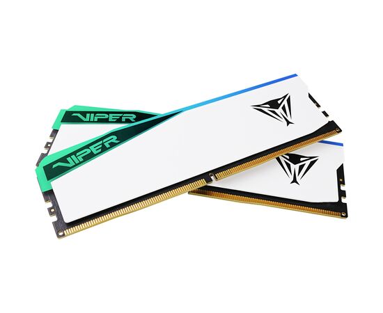 Модуль памяти для компьютера DDR5 32GB (2x16GB) 6600 MHz Viper Elite 5 RGB Patriot (PVER532G66C36KW), изображение 6 Модуль памяти для компьютера DDR5 32GB (2x16GB) 6600 MHz Viper Elite 5 RGB Patriot (PVER532G66C36KW), изображение 6