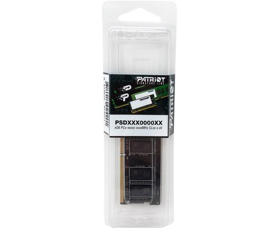 Модуль памяти для ноутбука SoDIMM DDR4 16GB 2666 MHz Signature Line Patriot (PSD416G266681S), изображение 5 Модуль памяти для ноутбука SoDIMM DDR4 16GB 2666 MHz Signature Line Patriot (PSD416G266681S), изображение 5