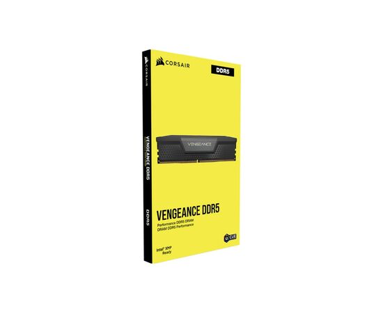 Модуль пам'яті для комп'ютера DDR5 64GB (2x32GB) 5200 MHz Vengeance Black Corsair (CMK64GX5M2B5200C40), зображення 5 Модуль пам'яті для комп'ютера DDR5 64GB (2x32GB) 5200 MHz Vengeance Black Corsair (CMK64GX5M2B5200C40), зображення 5