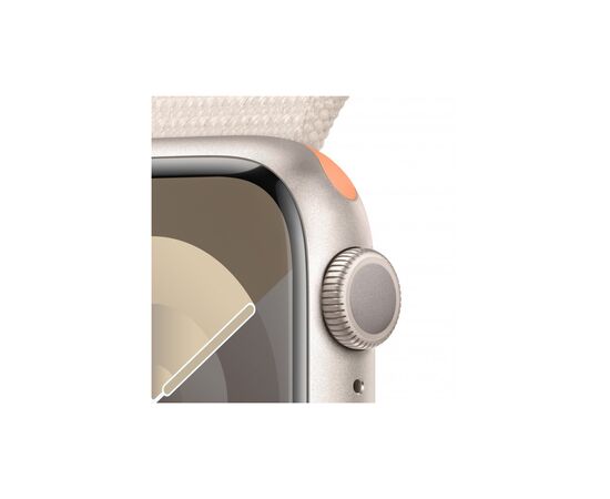 Смарт-годинник Apple Watch Series 9 GPS 41mm Starlight Aluminium Case with Starlight Sport Loop (MR8V3QP/A), зображення 3 Смарт-годинник Apple Watch Series 9 GPS 41mm Starlight Aluminium Case with Starlight Sport Loop (MR8V3QP/A), зображення 3