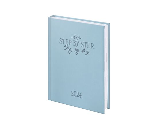 Еженедельник Brunnen датированный 2024 Torino Trend карманный A6 10х14 см 184 страницы Голубой (73-736 38 324), изображение 2