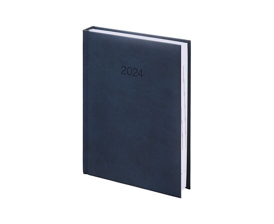Еженедельник Brunnen датированный 2024 Torino Trend карманный A6 10х14 см 184 страницы Синий (73-736 38 304), изображение 2