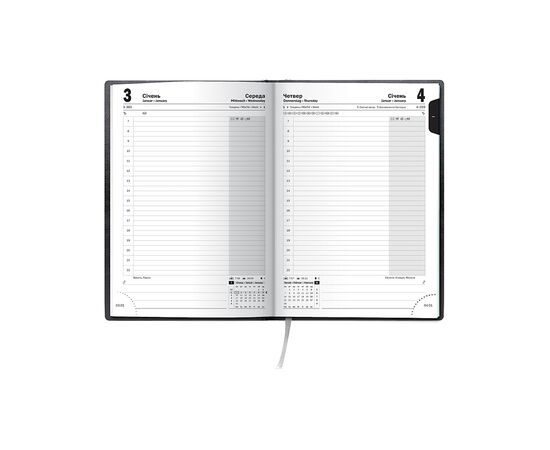 Еженедельник Brunnen датированный 2024 Стандарт Flex A5 168 листов Черный (73-795 70 904), изображение 3 Еженедельник Brunnen датированный 2024 Стандарт Flex A5 168 листов Черный (73-795 70 904), изображение 3