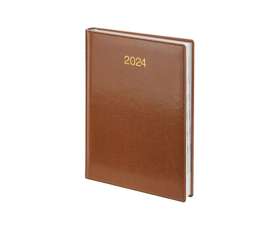 Еженедельник Brunnen датированный 2024 Стандарт Soft A5 168 листов Коричневый (73-795 36 704), изображение 2 Еженедельник Brunnen датированный 2024 Стандарт Soft A5 168 листов Коричневый (73-795 36 704), изображение 2
