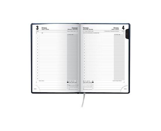 Еженедельник Brunnen датированный 2024 Стандарт Soft A5 168 листов Синий (73-795 36 304), изображение 3