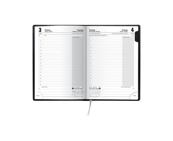Еженедельник Brunnen датированный 2024 Стандарт Soft A5 168 листов Черный (73-795 36 904), изображение 3 Еженедельник Brunnen датированный 2024 Стандарт Soft A5 168 листов Черный (73-795 36 904), изображение 3