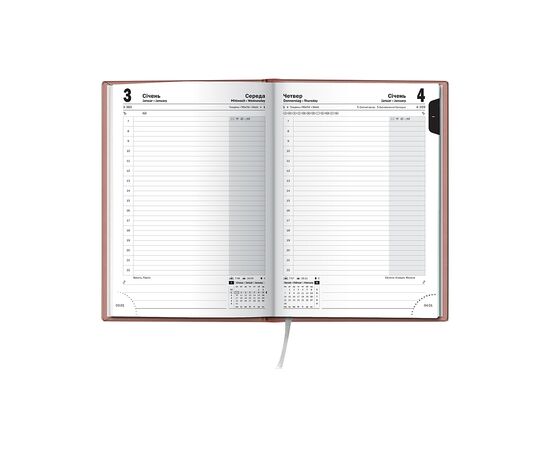 Еженедельник Brunnen датированный 2024 г. Стандарт Torino Trend A5 168 листов Пудровый (73-795 38 254), изображение 3 Еженедельник Brunnen датированный 2024 г. Стандарт Torino Trend A5 168 листов Пудровый (73-795 38 254), изображение 3