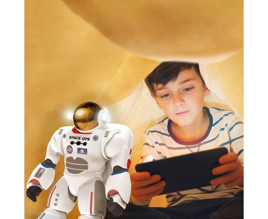 Интерактивная игрушка BlueRocket Робот-астронавт Чарли STEM (XT3803085), изображение 5 Интерактивная игрушка BlueRocket Робот-астронавт Чарли STEM (XT3803085), изображение 5