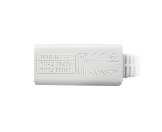 Адаптер PoE Mikrotik RBGPOE, изображение 2 Адаптер PoE Mikrotik RBGPOE, изображение 2