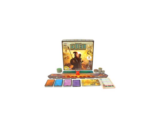 Настольная игра Аsmodee 7 Wonders Duel (7 Чудес Дуэль) укр. (2090), изображение 3 Настольная игра Аsmodee 7 Wonders Duel (7 Чудес Дуэль) укр. (2090), изображение 3