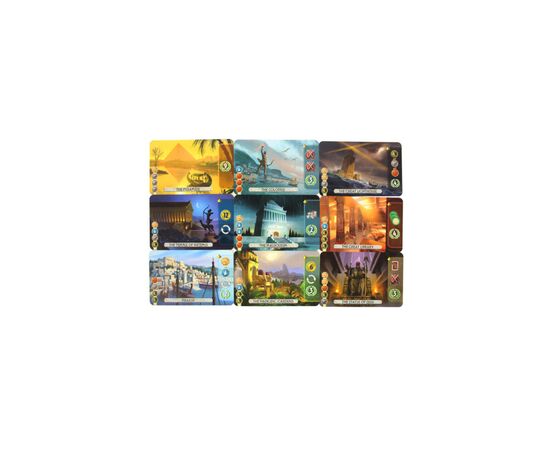 Настольная игра Аsmodee 7 Wonders Duel (7 Чудес Дуэль) укр. (2090), изображение 4 Настольная игра Аsmodee 7 Wonders Duel (7 Чудес Дуэль) укр. (2090), изображение 4