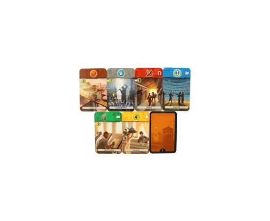 Настольная игра Аsmodee 7 Wonders Duel (7 Чудес Дуэль) укр. (2090), изображение 5 Настольная игра Аsmodee 7 Wonders Duel (7 Чудес Дуэль) укр. (2090), изображение 5