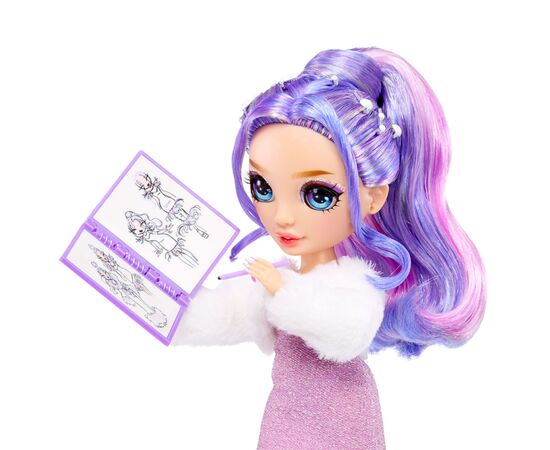 Лялька Rainbow High серії Fantastic Fashion Віолетта (587385), зображення 6 Лялька Rainbow High серії Fantastic Fashion Віолетта (587385), зображення 6