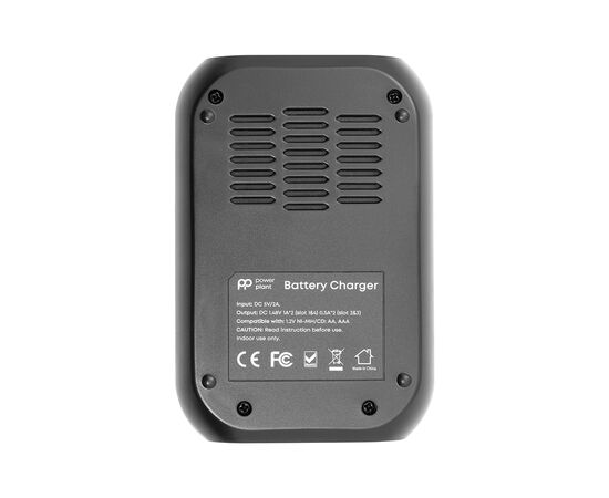 Зарядное устройство для аккумуляторов PowerPlant PP-UN4 (AA, AAA / input microUSB DC 5V/2A) (PP-UN4), изображение 3 Зарядное устройство для аккумуляторов PowerPlant PP-UN4 (AA, AAA / input microUSB DC 5V/2A) (PP-UN4), изображение 3