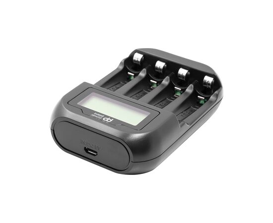 Зарядное устройство для аккумуляторов PowerPlant PP-UN4 (AA, AAA / input microUSB DC 5V/2A) (PP-UN4), изображение 4 Зарядное устройство для аккумуляторов PowerPlant PP-UN4 (AA, AAA / input microUSB DC 5V/2A) (PP-UN4), изображение 4