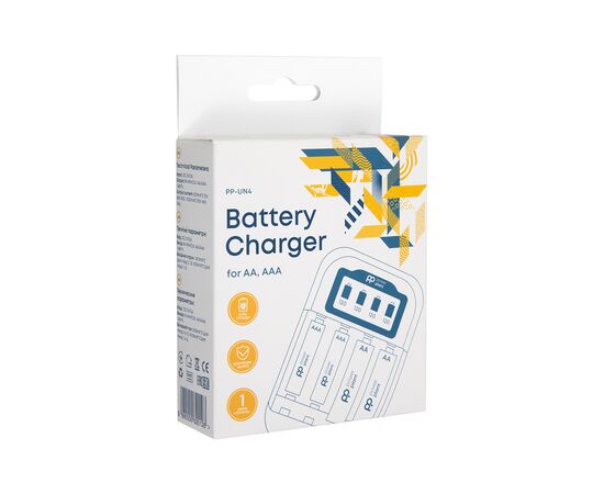 Зарядное устройство для аккумуляторов PowerPlant PP-UN4 (AA, AAA / input microUSB DC 5V/2A) (PP-UN4), изображение 5 Зарядное устройство для аккумуляторов PowerPlant PP-UN4 (AA, AAA / input microUSB DC 5V/2A) (PP-UN4), изображение 5