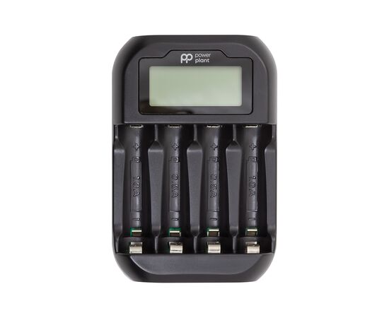 Зарядний пристрій для акумуляторів PowerPlant PP-UN4 (AA, AAA / input microUSB DC 5V/2A) (PP-UN4)