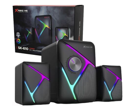 Акустическая система Xtrike ME SK-610 11Вт LED USB (SK-610), изображение 4 Акустическая система Xtrike ME SK-610 11Вт LED USB (SK-610), изображение 4