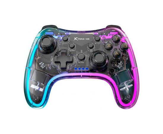 Геймпад Xtrike ME GP-52 Bluetooth RGB PS4/IOS/Android/PC/Nintendo (GP-52), зображення 2 Геймпад Xtrike ME GP-52 Bluetooth RGB PS4/IOS/Android/PC/Nintendo (GP-52), зображення 2