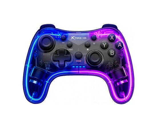Геймпад Xtrike ME GP-52 Bluetooth RGB PS4/IOS/Android/PC/Nintendo (GP-52), зображення 3 Геймпад Xtrike ME GP-52 Bluetooth RGB PS4/IOS/Android/PC/Nintendo (GP-52), зображення 3
