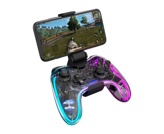 Геймпад Xtrike ME GP-52 Bluetooth RGB PS4/IOS/Android/PC/Nintendo (GP-52), зображення 5 Геймпад Xtrike ME GP-52 Bluetooth RGB PS4/IOS/Android/PC/Nintendo (GP-52), зображення 5