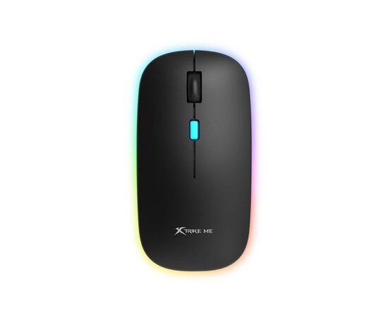 Мишка Xtrike ME GW-113 Bluetooth RGB Black (GW-113), зображення 2 Мишка Xtrike ME GW-113 Bluetooth RGB Black (GW-113), зображення 2