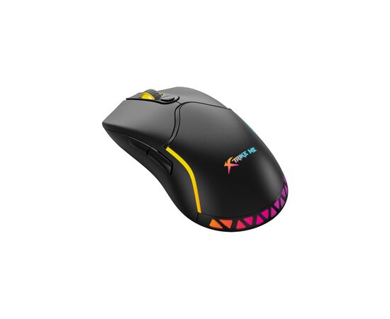 Мышка Xtrike ME GW-610 Wireless RGB Black (GW-610), изображение 2 Мышка Xtrike ME GW-610 Wireless RGB Black (GW-610), изображение 2