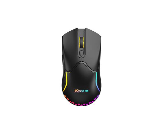 Мышка Xtrike ME GW-610 Wireless RGB Black (GW-610), изображение 3 Мышка Xtrike ME GW-610 Wireless RGB Black (GW-610), изображение 3
