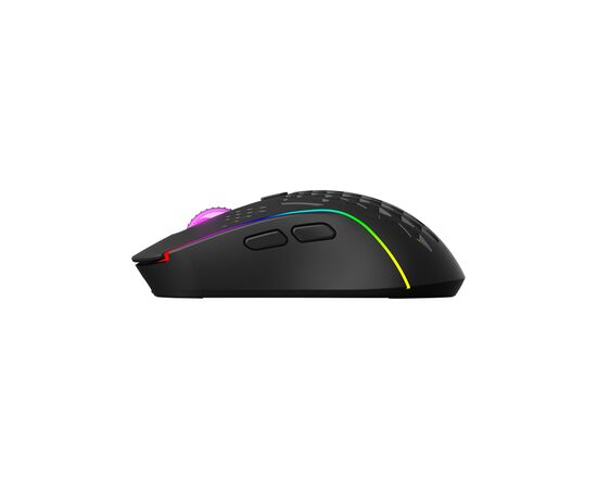 Мышка Xtrike ME GW-611 Wireless RGB Black (GW-611), изображение 4 Мышка Xtrike ME GW-611 Wireless RGB Black (GW-611), изображение 4