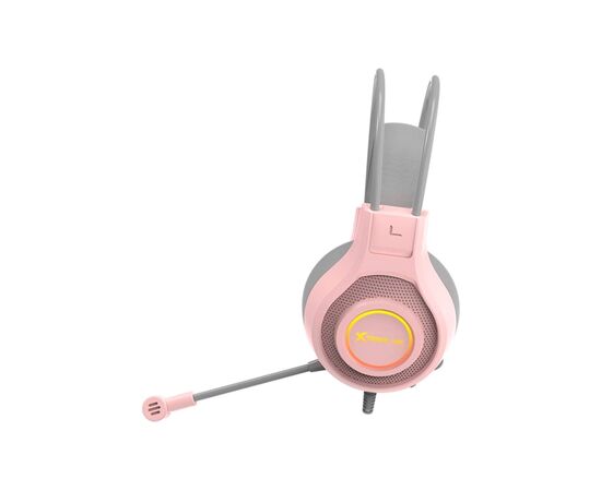 Наушники Xtrike ME GH-515 Pink/Grey (GH-515P), изображение 2 Наушники Xtrike ME GH-515 Pink/Grey (GH-515P), изображение 2
