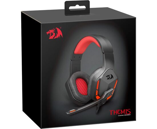Наушники Redragon Themis H220 Black/Red (77662), изображение 10