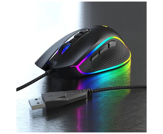 Мишка Modecom Veles Volcano RGB USB Black (M-MC-VELES-100), зображення 10 Мишка Modecom Veles Volcano RGB USB Black (M-MC-VELES-100), зображення 10