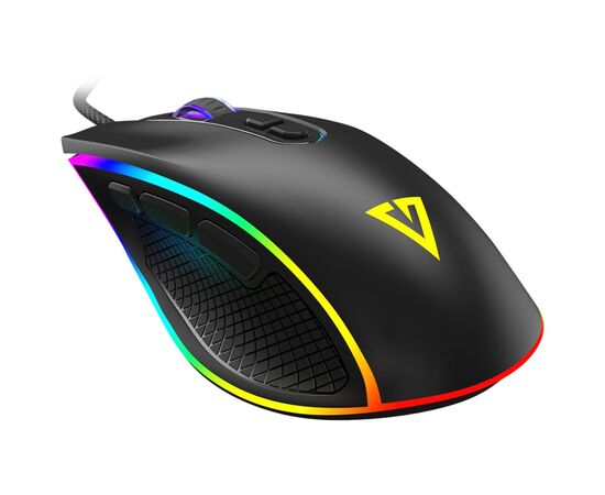 Мишка Modecom Veles Volcano RGB USB Black (M-MC-VELES-100), зображення 2 Мишка Modecom Veles Volcano RGB USB Black (M-MC-VELES-100), зображення 2
