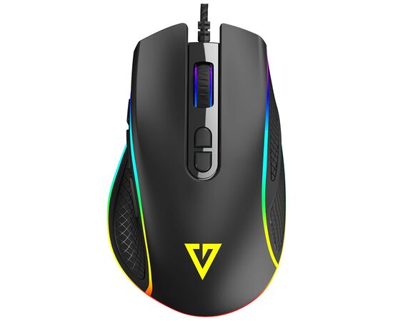 Мишка Modecom Veles Volcano RGB USB Black (M-MC-VELES-100), зображення 3 Мишка Modecom Veles Volcano RGB USB Black (M-MC-VELES-100), зображення 3