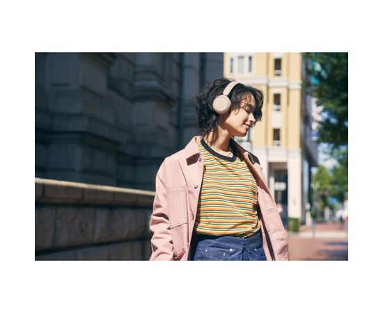 Навушники Sony WH-CH520 Wireless Beige (WHCH520C.CE7), зображення 7 Навушники Sony WH-CH520 Wireless Beige (WHCH520C.CE7), зображення 7