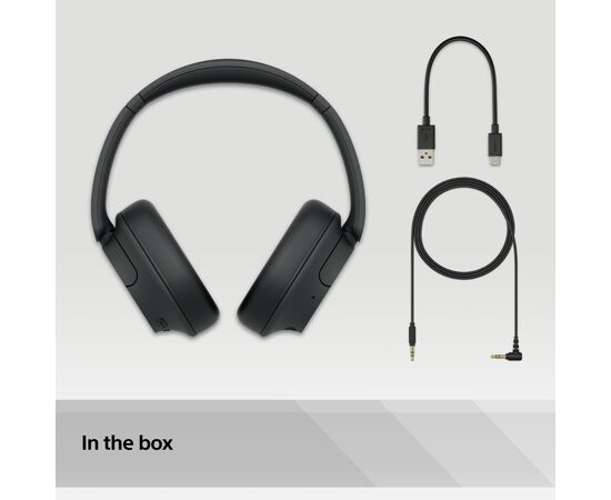 Наушники Sony WH-CH720N Wireless Black (WHCH720NB.CE7), изображение 2 Наушники Sony WH-CH720N Wireless Black (WHCH720NB.CE7), изображение 2