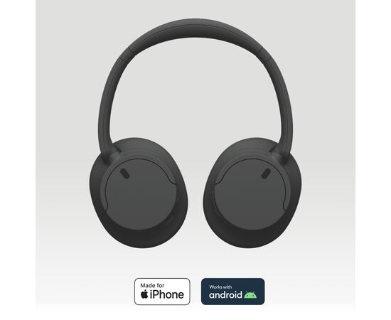 Наушники Sony WH-CH720N Wireless Black (WHCH720NB.CE7), изображение 6 Наушники Sony WH-CH720N Wireless Black (WHCH720NB.CE7), изображение 6