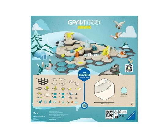 Игровой набор GraviTrax Стартовый набор L Junior Ice (27060), изображение 3 Игровой набор GraviTrax Стартовый набор L Junior Ice (27060), изображение 3