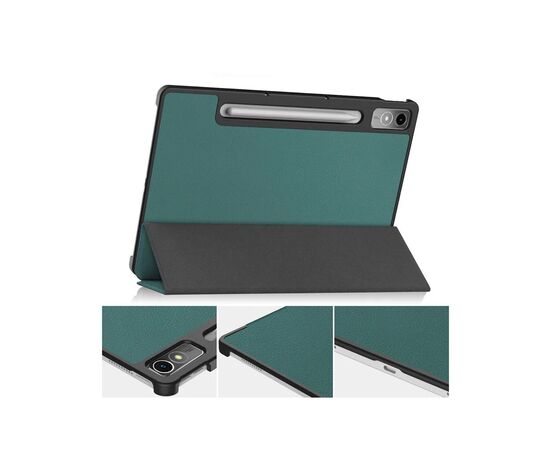 Чехол для планшета BeCover Smart Case Lenovo Tab P12 TB-370FU 12.7" Dark Green (710058), изображение 5 Чехол для планшета BeCover Smart Case Lenovo Tab P12 TB-370FU 12.7" Dark Green (710058), изображение 5