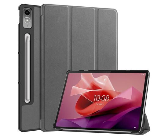 Чехол для планшета BeCover Smart Case Lenovo Tab P12 TB-370FU 12.7" Gray (710059), изображение 4 Чехол для планшета BeCover Smart Case Lenovo Tab P12 TB-370FU 12.7" Gray (710059), изображение 4