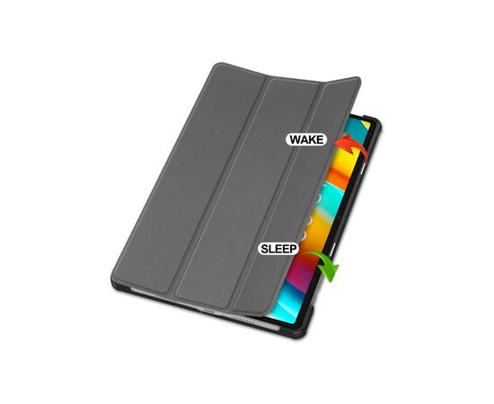 Чехол для планшета BeCover Smart Case Lenovo Tab P12 TB-370FU 12.7" Gray (710059), изображение 5 Чехол для планшета BeCover Smart Case Lenovo Tab P12 TB-370FU 12.7" Gray (710059), изображение 5